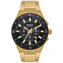Relógio orient masculino cronografo dourado mgssc048 p1kx Relógio orient masculino cronografo dourado mgssc048 p1kx