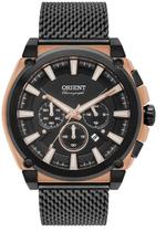 Relógio Orient Masculino Cronógrafo Mtssc037 Preto Bronze