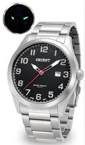 Relógio Orient Masculino De Pulso Analógico Quartz Esportivo Casual Brilha No Escuro Em Aço Inoxidável Prova Dágua 100 Metros Original Relógio Orient Masculino De Pulso Analógico Quartz Esportivo Casual Brilha No Escuro Em Aço Inoxidável Prova Dágua 100 Metros Original