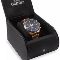 Relógio Orient Masculino Dourado A Prova D'água 100 Metros MGSSC024 D1KX
