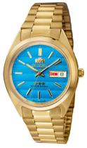 Relógio orient masculino dourado automatico 469wc2f d1kx