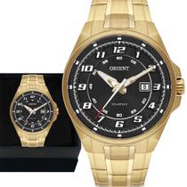 Relógio Orient Masculino Dourado Automático Original Luxo Relógio Orient Masculino Dourado Automático Original Luxo