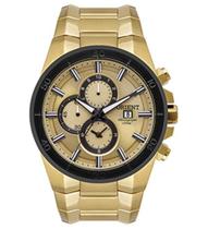Relógio Orient Masculino Dourado Cronógrafo Mgssc050 C1Kx