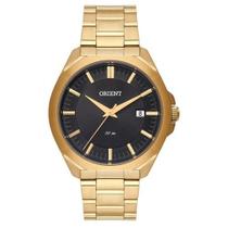 Relogio Orient Masculino Dourado fundo preto MGSS1170 G1KX Relogio Orient Masculino Dourado fundo preto MGSS1170 G1KX