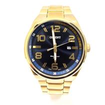 Relógio Orient Masculino Dourado Mgss1134 D2Kx