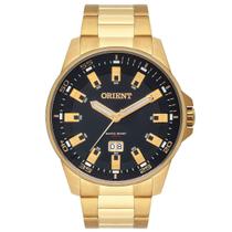 Relogio Orient Masculino Dourado Mgss1218 P1kx Original Luxo