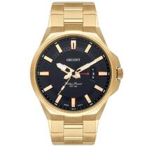 Relógio Orient Masculino Dourado Mgss1221 P1kx