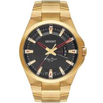 Relógio Orient Masculino Dourado Preto - MGSS1220 P1KX