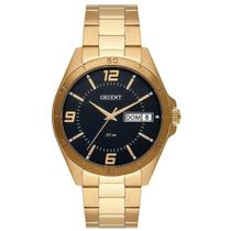 Relógio Orient Masculino Dourado Preto Mgss2010-P2Kx
