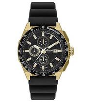 Relógio Orient Masculino Dourado Solartech Safira Cronógrafo Pulseira Borracha MGSPC006 P1PX Relógio Orient Masculino Dourado Solartech Safira Cronógrafo Pulseira Borracha MGSPC006 P1PX