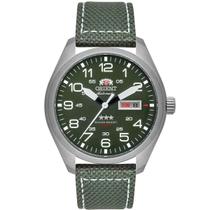Relógio Orient Masculino F49Sn020 E2Ep Militar Prateado