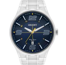 Relógio orient masculino fundo azul mbss1307 d2sx