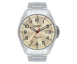 Relógio Orient Masculino MBSS1171 C2SX Pulseira de Aço prata