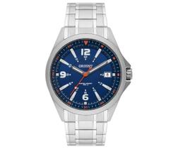 Relógio Orient Masculino MBSS1270 D2SX Pulseira de Aço prata