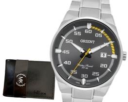 Relógio Orient Masculino Mbss1338 G2sx Prateado Com Nf E Garantia