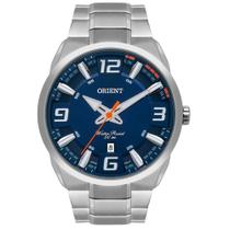 Relógio Orient Masculino Mbss1359 D2Sx Prata Azul Aço