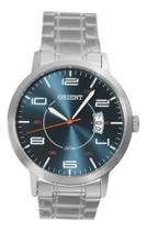 Relógio Orient Masculino Mbss1381 D2sx Prata Azul Aço Relógio Orient Masculino Mbss1381 D2sx Prata Azul Aço