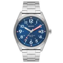 Relógio Orient Masculino Mbss1396 D2Sx Azul Com Calendário