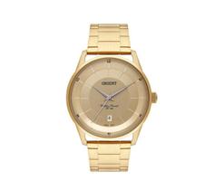 Relógio Orient Masculino Mgss1201 C1Kx Dourado Aço Analogico