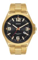 Relógio Orient Masculino Mgss1204 P2kx Preto Dourado Aço