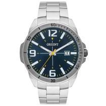 Relógio Orient Masculino Mostrador Azul Aço MBSS1394 D2SX