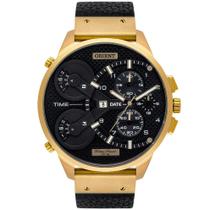 Relógio ORIENT masculino multi-time dourado MGSCT002 P2PX