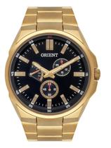 Relógio orient masculino multifuncao aço mgssm030 p1kx
