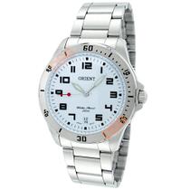 Relógio Orient Masculino Original Esportivo Prateado Aço
