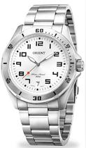 Relógio Orient Masculino Prata Aço Inox Analógico Resistente 50m Relógio Orient Masculino Prata Aço Inox Analógico Resistente 50m
