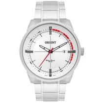 Relógio ORIENT masculino prata branco MBSS1295 S1SX