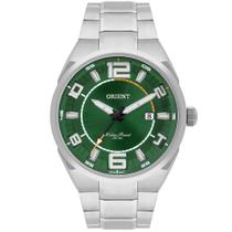Relógio Orient Masculino Prata Mbss1462 E2sx Fundo Verde Relógio Orient Masculino Prata Mbss1462 E2sx Fundo Verde