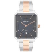 Relógio Orient Masculino Prata Rose Quadrado GTSS1017 G1SR
