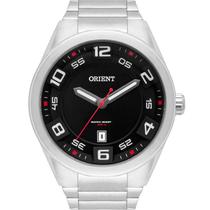 Relógio Orient Masculino Prata Sport MBSS1298P2SX Analógico 5 Atm Cristal Mineral Tamanho Grande