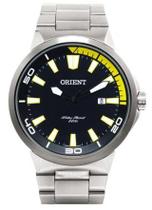 Relógio Orient Masculino Preto Amarelo Ref - MBSS1197A PYSX