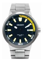 Relógio Orient Masculino Prova Dagua Aço Inóx Prata MBSS1197A PYSX