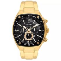 Relogio Orient Masculino Quadrado Dourado MGSSC021A P1KX