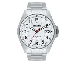 Relógio Orient Masculino Quantz MBSS1171 Prata