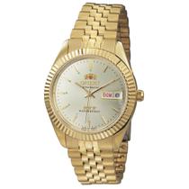 Relógio Orient Masculino Ref: 469ec7f C1kx Automático Clássico Dourado