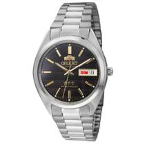 Relógio Orient Masculino Ref: 469wa3nh P1sx Clássico Automático Prateado
