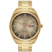 Relógio Orient Masculino Ref: F49gg025 C1kx Automático Dourado