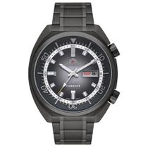 Relógio Orient Masculino Ref: F49yy001 G1gx Automático Grafite