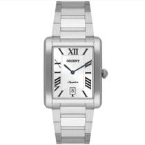 Relógio Orient Masculino Ref: Gbss1058 B3sx Retangular Clássico Prateado Relógio Orient Masculino Ref: Gbss1058 B3sx Retangular Clássico Prateado
