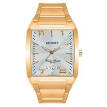 Relógio Orient Masculino Ref: Ggss1007 S2kx Retangular Dourado