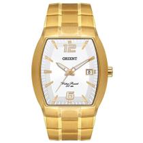 Relógio Orient Masculino Ref: Ggss1017 S2kx Retangular Dourado