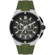 Relógio Orient Masculino Ref: Mbspc046 E1ex Cronógrafo Prateado Relógio Orient Masculino Ref: Mbspc046 E1ex Cronógrafo Prateado