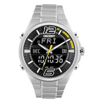Relógio Orient Masculino Ref: Mbssa047 Pysx Anadigi GMT