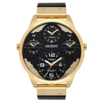 Relógio Orient Masculino Ref: Mgsct001 P2px Big Case Dourado