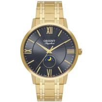Relógio Orient Masculino Ref: Mgss0002 G3kx Sol e Lua Dourado