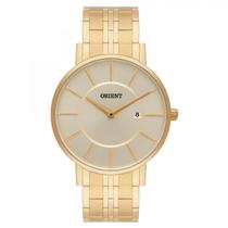 Relógio Orient Masculino Ref: Mgss1091 C1kx Slim Dourado