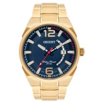 Relógio Orient Masculino Ref: Mgss1159 D2kx Casual Dourado